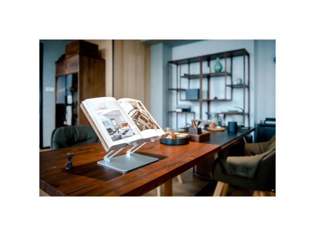 Buy Upergo AP-2DW Adjustable Reading Book Stand - Silver in Qatar Buy Upergo AP-2DW Adjustable Reading Book Stand - Silver in Qatar